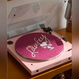 New Laufey x Peanuts Snoopy & Woodstock Turntable Slipmat Vinyl Record